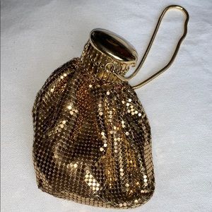 Whiting & Davis Gold Mini Bag
